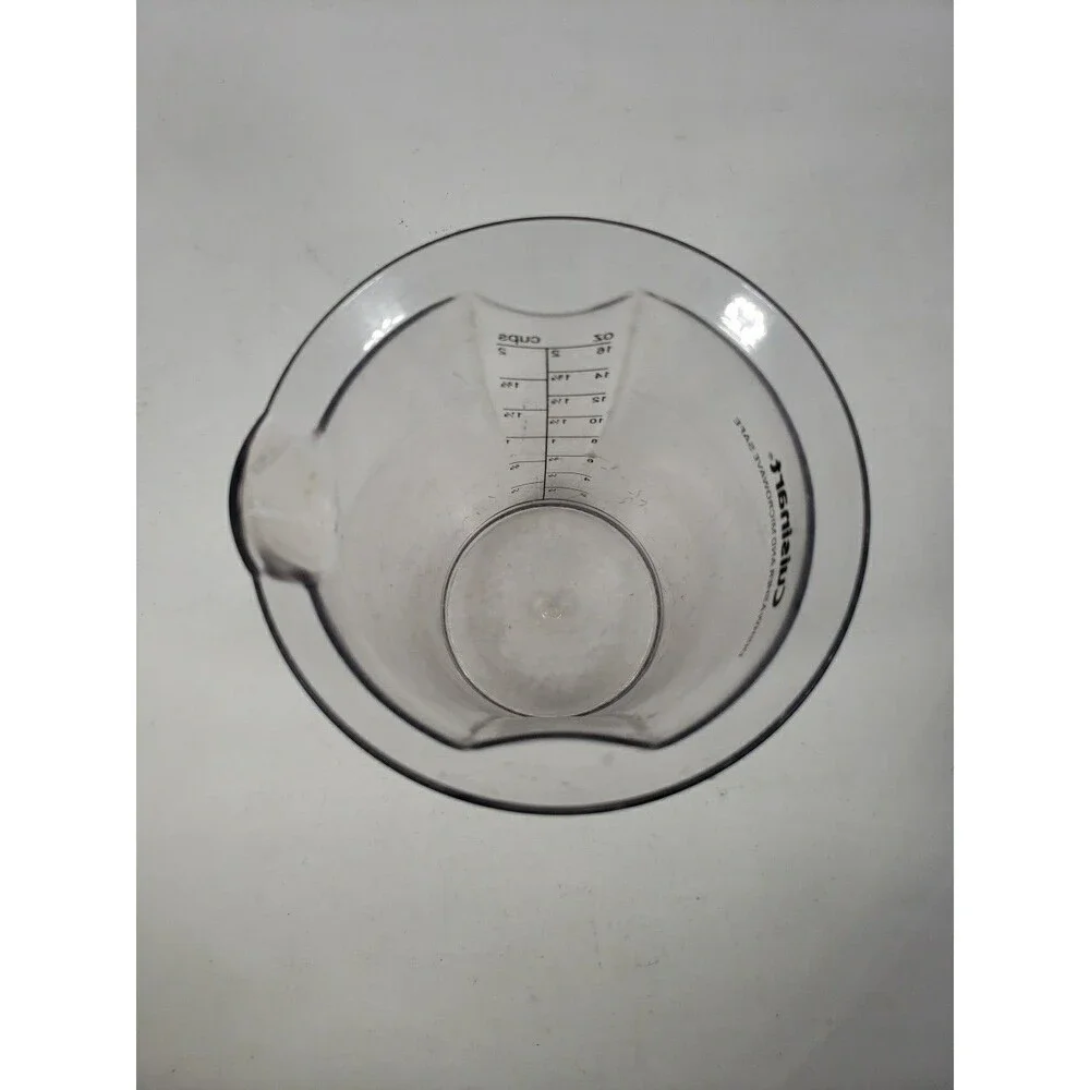 Cuisinart Hand Blending Stick Measuring Cup 2 Cups 16 oz 500ml Used Replacement